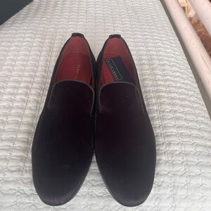 Perry Ellis Men's Black Loafers